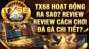 TX68 hoạt động ra sao? Review cách chơi đá gà chi tiết