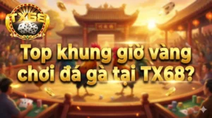 Top khung giờ vàng chơi đá gà tại TX68