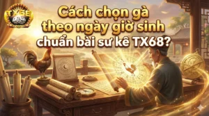 Cách chọn gà theo ngày giờ sinh chuẩn bài sư kê TX68