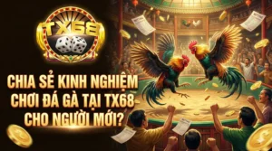 Chia sẻ kinh nghiệm chơi đá gà tại TX68 cho người mới